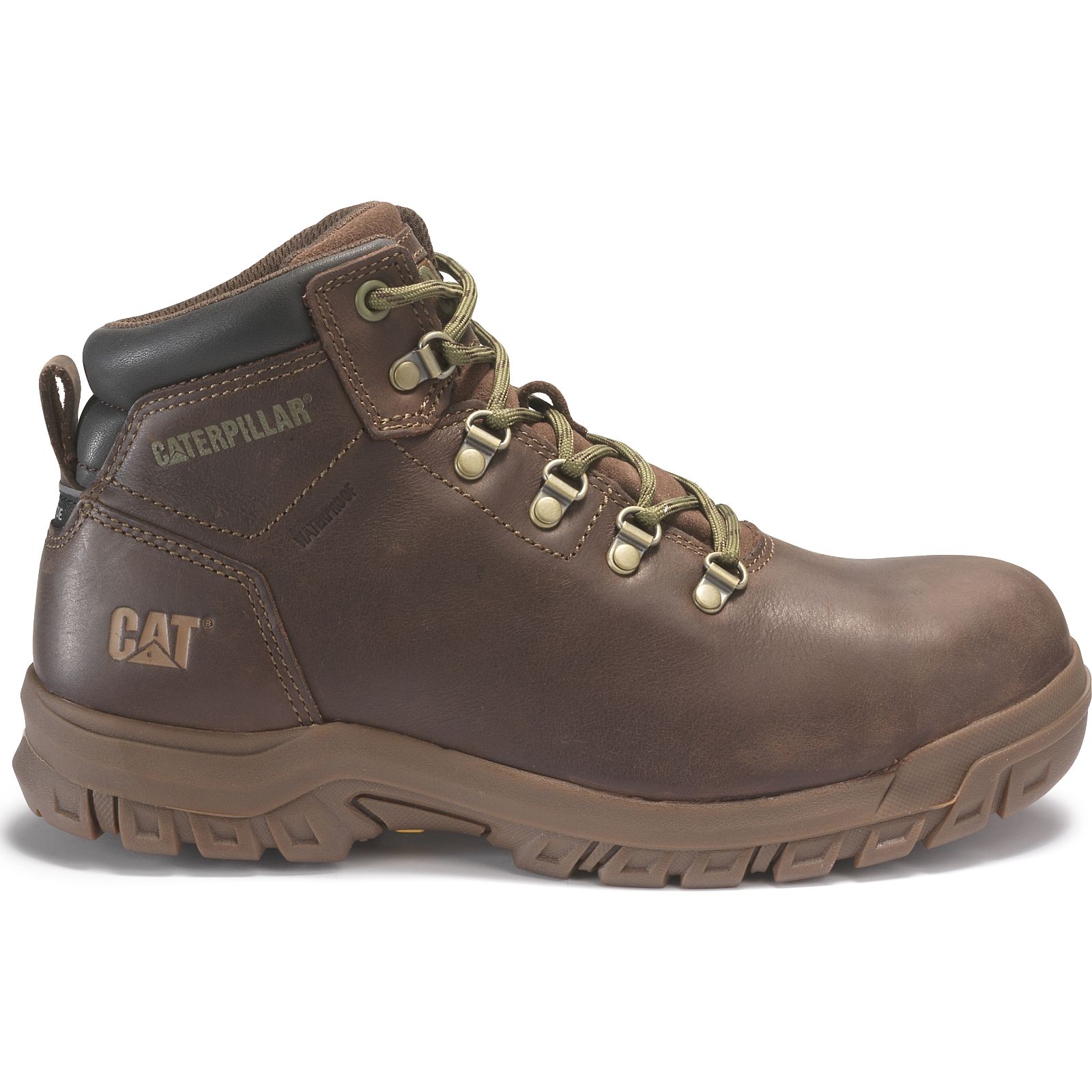 Caterpillar Mae Steel Toe S3 Hro Wr Sra - Womens Work Boots - Brown - NZ (824RJFHKG)